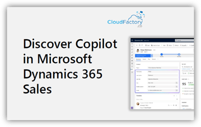 One Pager: Discover Copilot in Microsoft Dynamics 365 Sales