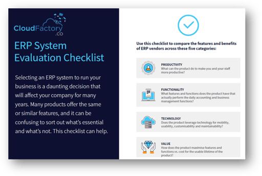 ERP System Evaluation Checklist