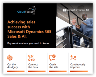 Infographic: Achieving Sales Success with Microsoft Dynamics 365