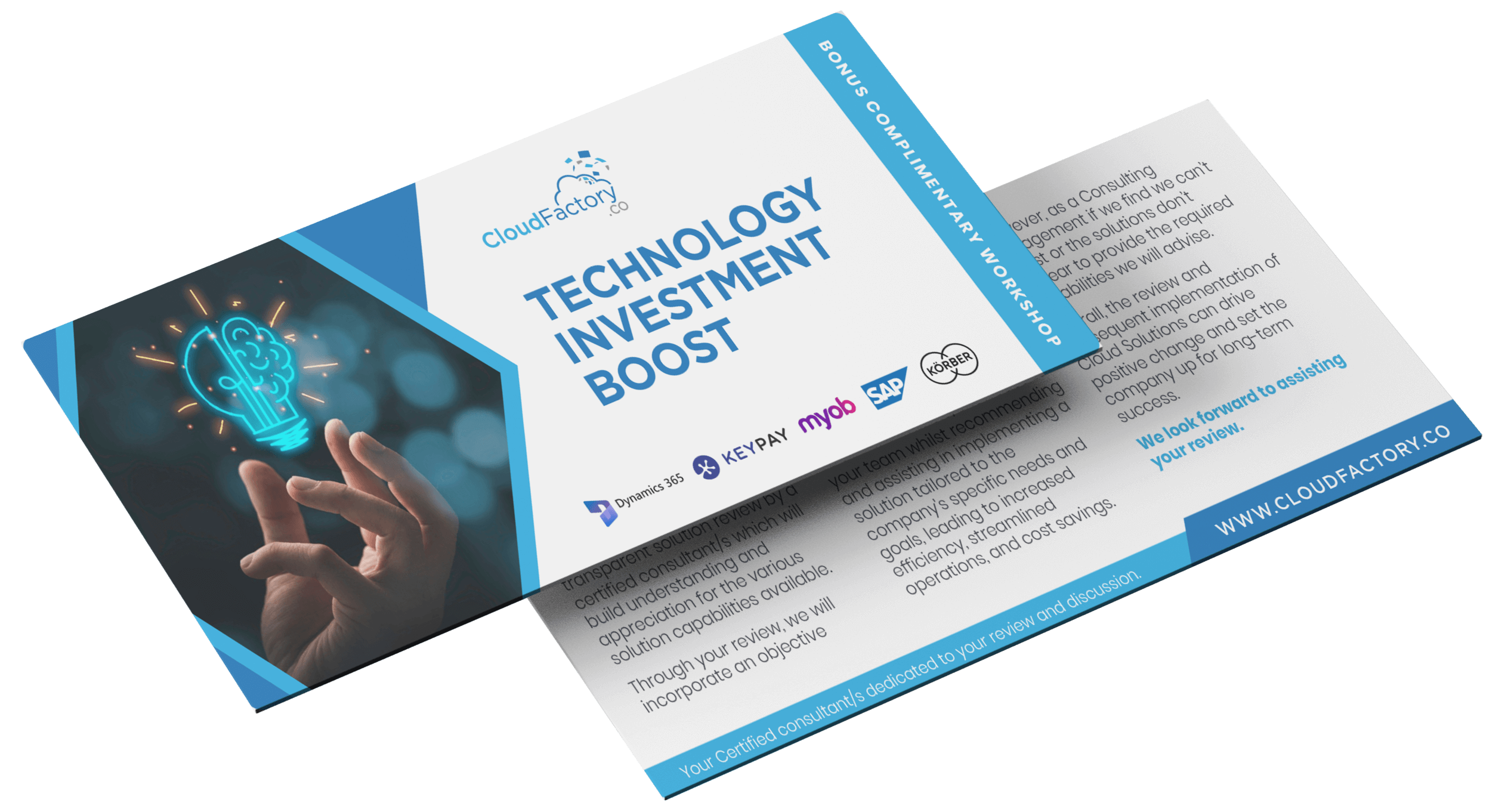 Technology Investment Boost - Book Your Workshop Image